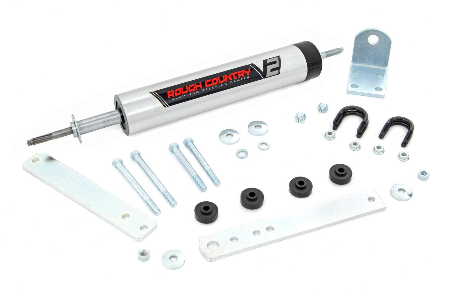 Rough Country V2 Steering Stabilizer 80-96 Ford Bronco/F-150