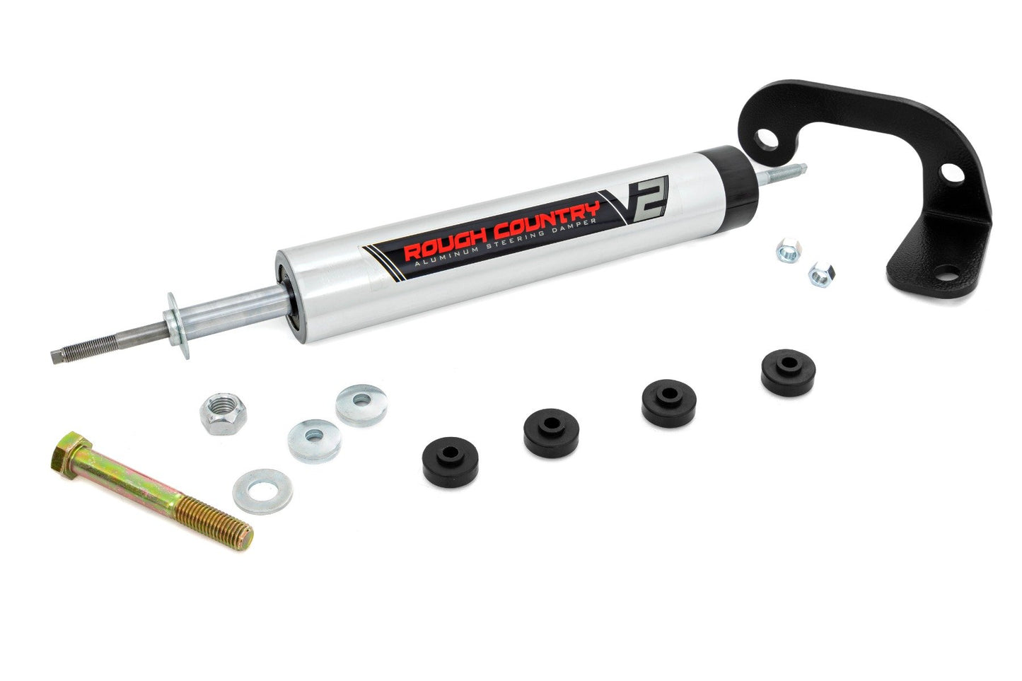 Rough Country V2 Steering Stabilizer 88-99 Chevy/GMC C1500/K1500 Truck/SUV 4WD