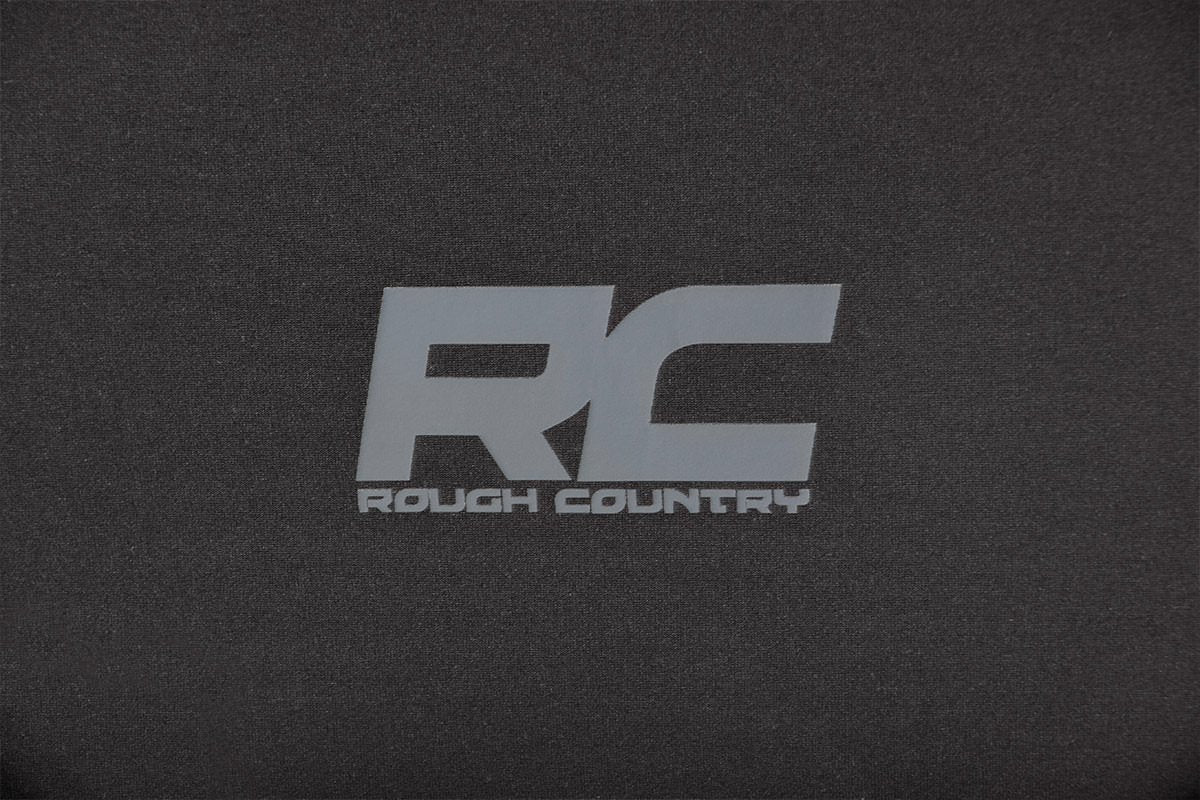 Rough Country Jeep Neoprene Seat Cover Front & Rear Combo Black 13-18 Wrangler JK Unlimited