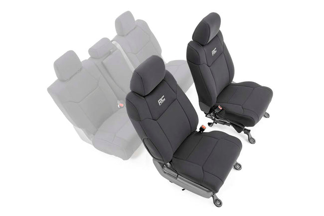 Rough Country Toyota Neoprene Front Seat Covers 14-20 Tundra