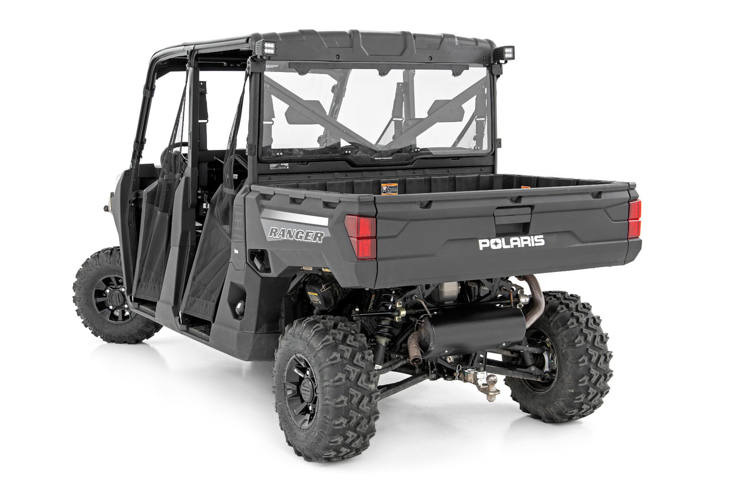 Rough Country Polaris Rear Facing 2-Inch Flood Black Series LED Kit 19-21 Polaris Ranger
