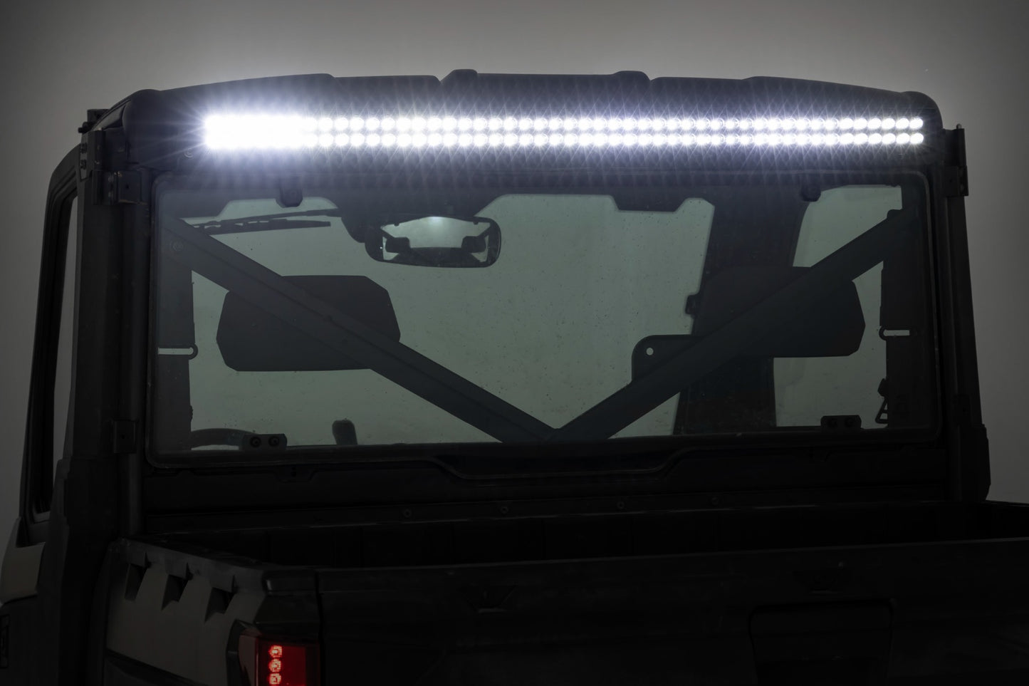 Rough Country LED Light Rear Mount 50 Inch Single Row Black Pair 14-22 Polaris Ranger 1000XP