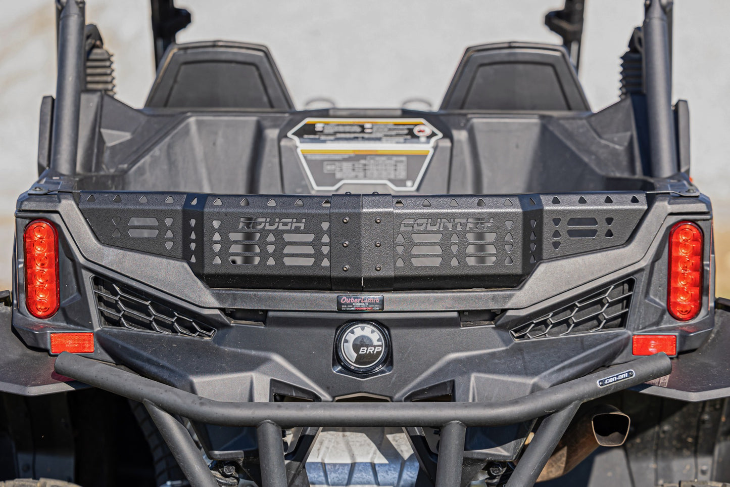 Rough Country Cargo Tailgate Rear 18-21 Can-Am Maverick Trail/Sport 4WD