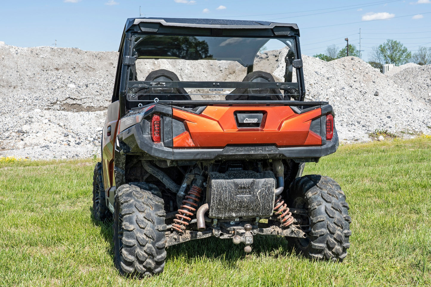 Rough Country Scratch Resistant Rear Windshield (16-20 Polaris General)
