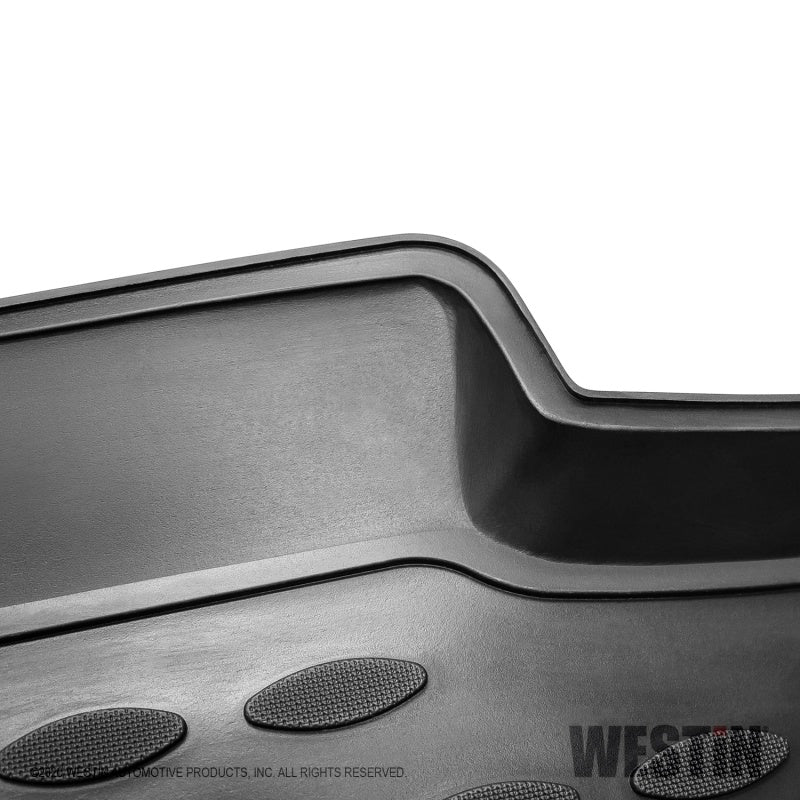 Westin 19-20 Ram 1500 Quad Cab Profile Floor Liners Front and 2nd Row - Black