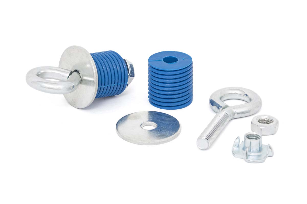 Rough Country Polaris Bed Tie-Down Kit 5pc 13-20 RZR