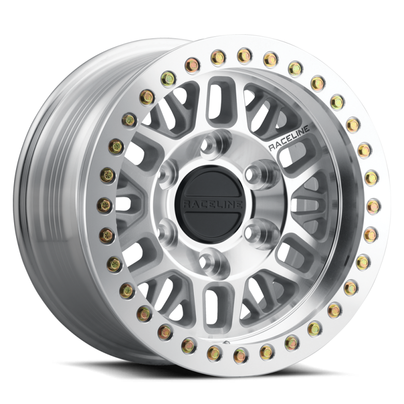 Raceline RT951M Ryno 17x9in 5x139.7 BP -12mm Offset 108mm Bore - Machined Beadlock Wheel