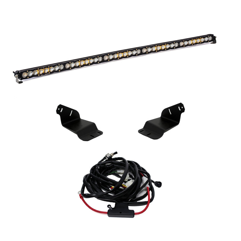 Baja Designs 2021+ Ford Bronco Roof Light Bar Kit 50 S8 with Toggle Switch