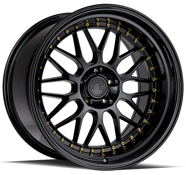 Aodhan Wheels AH02 Gloss Black 19x9.5 5x114.3 | +12 | 73.1