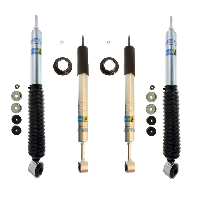 Stage 1 Package Bilstein 10-14 Toyota FJ Crusier/10-22 4Runner 5100 Series Front And Rear Shocks 0-2.5" Front Lift