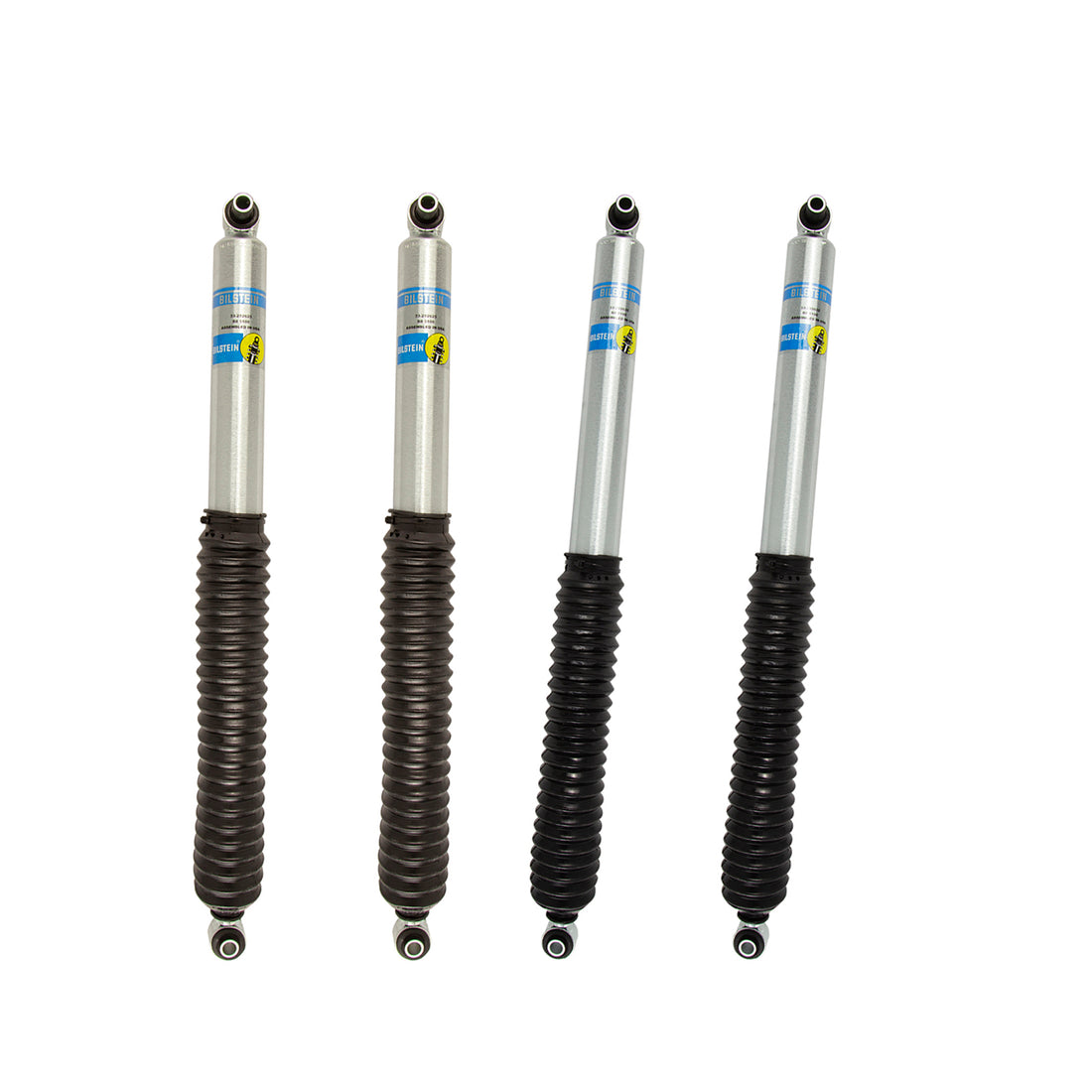 Stage 1 Package Bilstein 18-22 Jeep Wrangler 5100 Series Front and Rear Shocks For 2-3" Lift