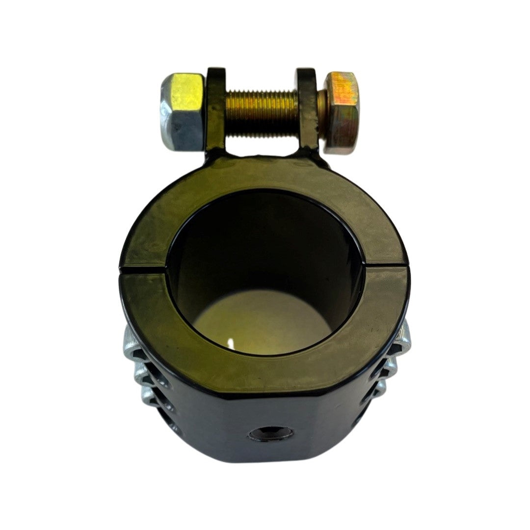 Apex Chassis Double Shear Hydro Assist Stabilizer Clamp Black 1.5 Inch ID