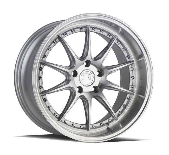 Aodhan Wheels DS07 Silver w/Machined Face 18x10.5 5x114.3 | +15 | 73.1