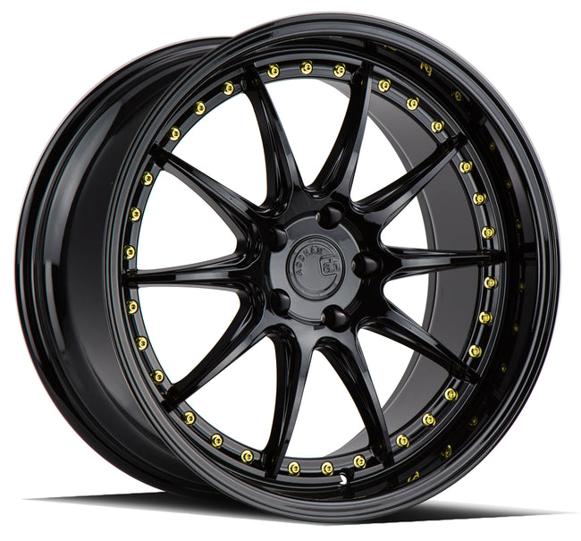 Aodhan Wheels DS07 Gloss Black 18x9.5 5x114.3 | +15 | 73.1