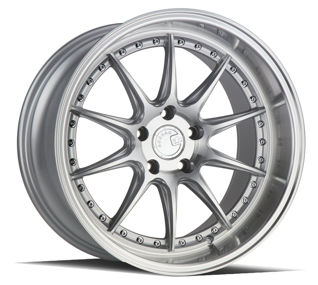 Aodhan Wheels DS07 Silver w/Machined Face 19x11 5x114.3 | +22 | 73.1