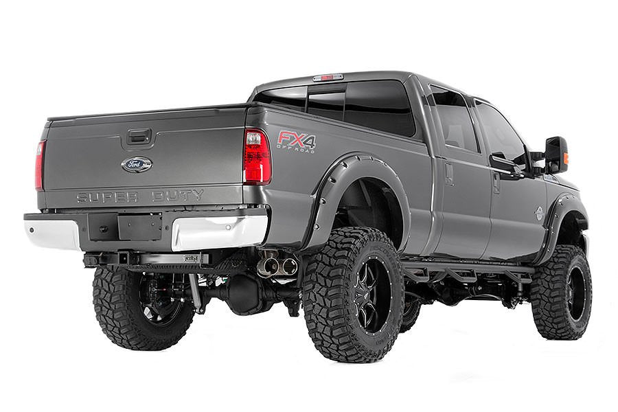 Rough Country Pocket Fender Flares w/Rivets 11-16 F-250/350