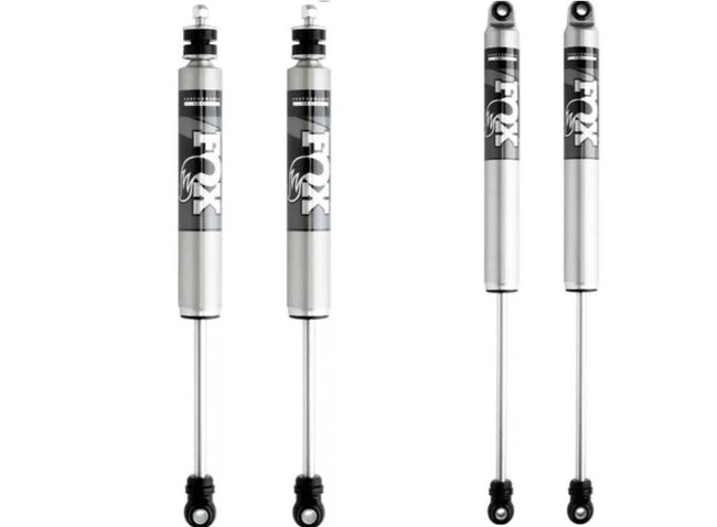 FRONT AND REAR SET Fox 2.0 Performance Series Shocks 2017 to 2024 F250 F350 4WD Super Duty with 2-3.5" Front Level