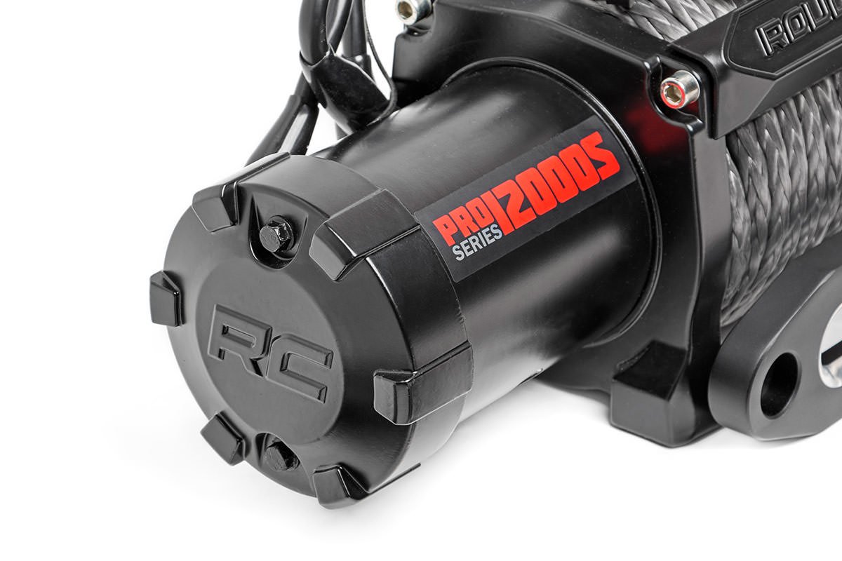 Rough Country 9500 LB Electric Winch Synthetic Rope Pro Series