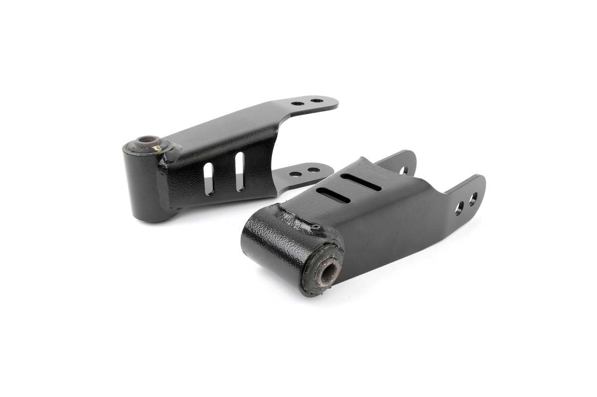 Rough Country 1-2.5 Inch Lowering Shackles 97-03 Ford:F-150