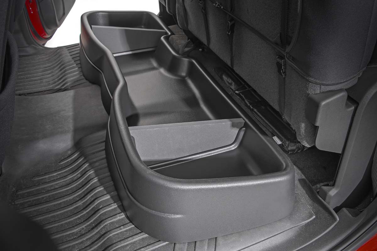 Rough Country GM Custom-Fit Under Seat Storage Compartment 14-18 1500 / 15-19 2500HD/3500HD