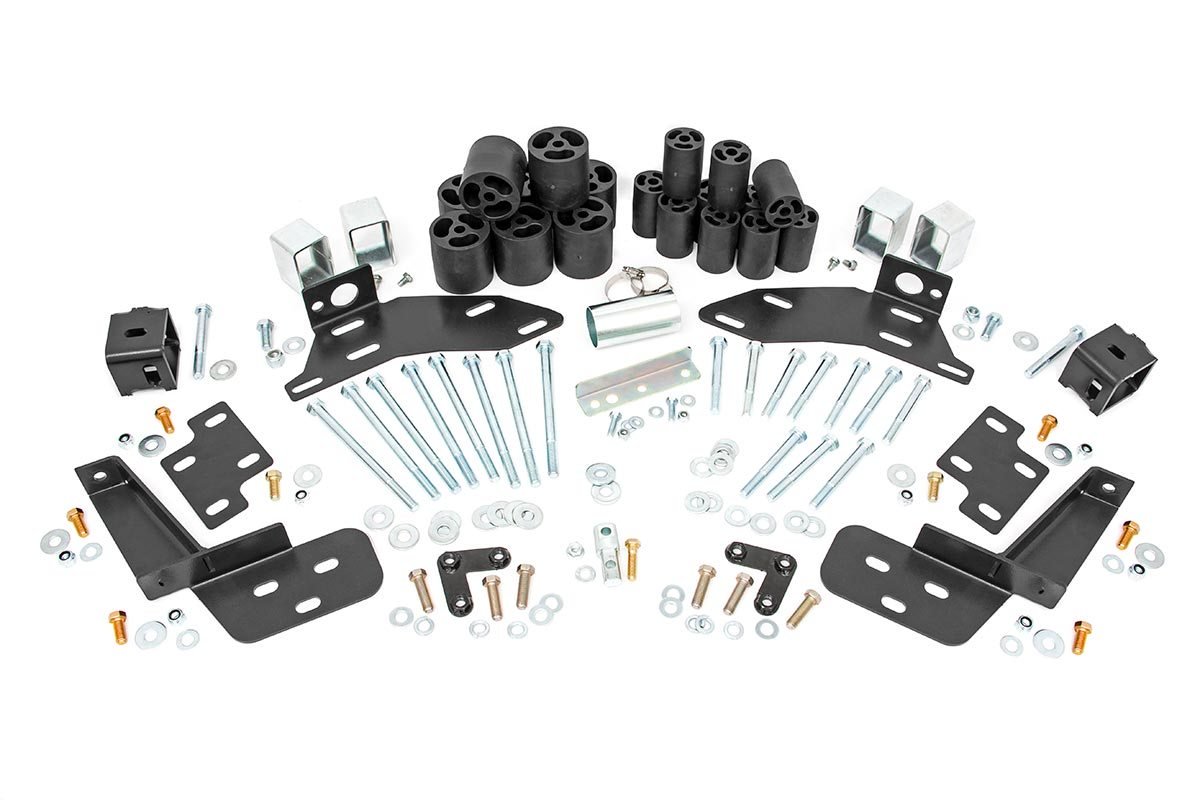 Rough Country 3 Inch GM Body Lift Kit 95-98 Silverado/Sierra 1500/2500