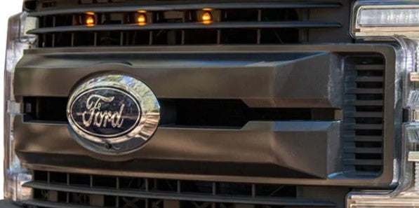 Custom Auto Works 2017-2019 F-250 F-350 Super Duty XL, XLT, Lariat, Limited Raptor Style Grill Light