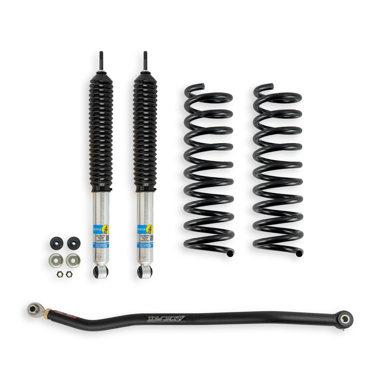 Thuren 2014-2025 RAM 2500, 13-25 RAM 3500 4WD Diesel 1" HEMI 2" Level Kit With Bilstein Shocks