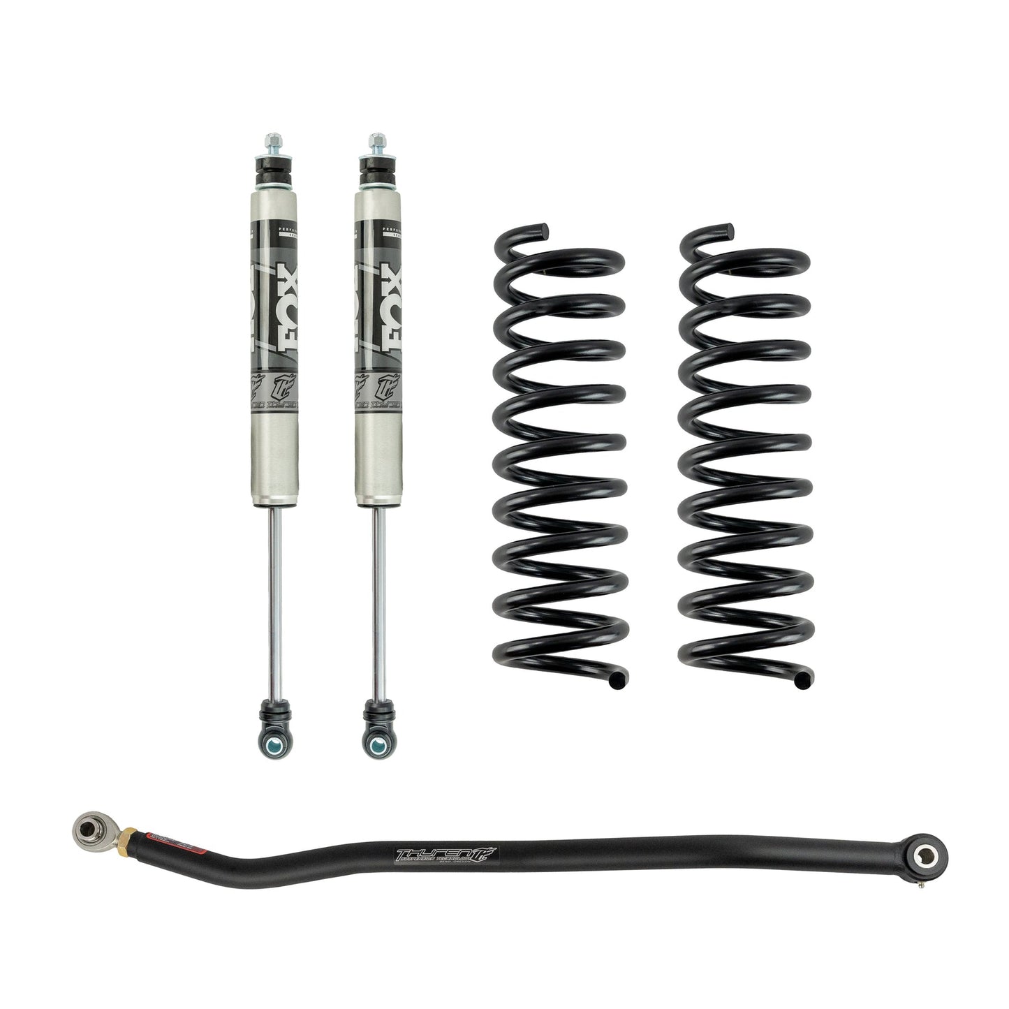 Thuren 2014-2025 RAM 2500 Diesel 2" Level, HEMI 3" Level, 13-25 RAM 3500 4WD Diesel 1.75" Level HEMI 2.5" Level Kit With Fox Shocks
