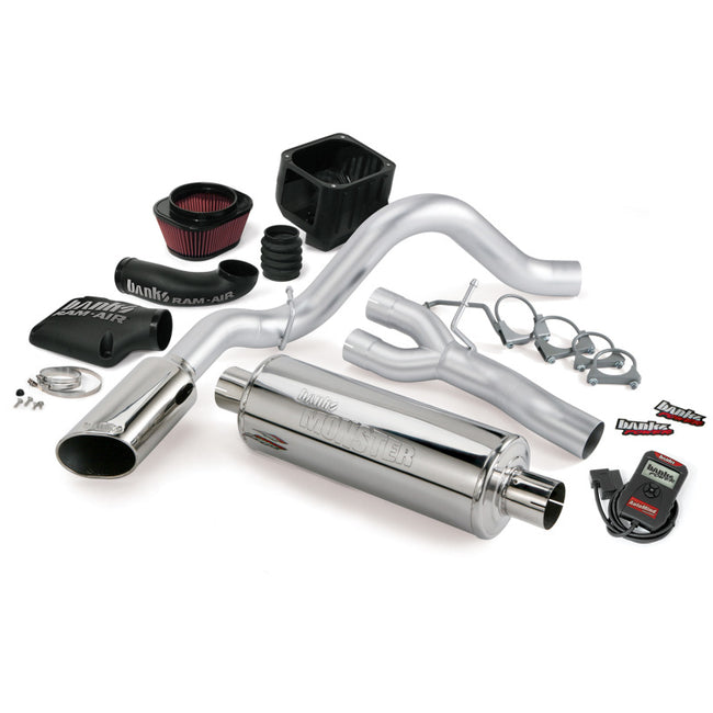 Banks Power 09 Chevy 4.8L CCSB-FFV Stinger System - SS Single Exhaust w/ Chrome Tip