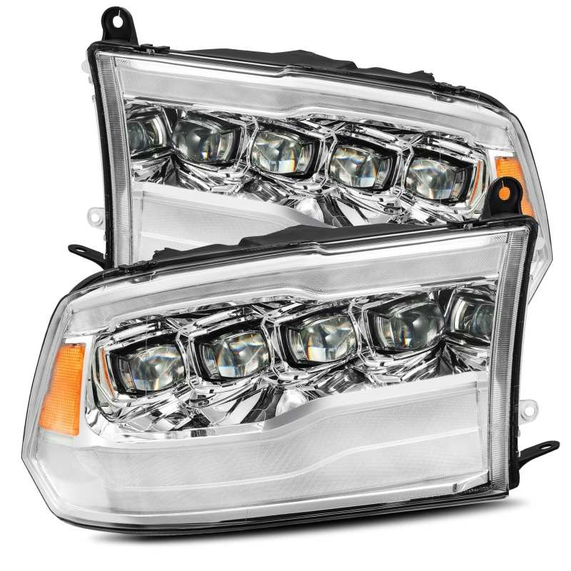 LED DRL Projector Headlights For 2013-2018 Dodge Ram 1500 2500 3500 – Black Housing