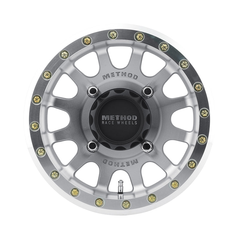 Method MR401 UTV Beadlock 14x7 5+2 38mm Offset 4x136 106mm CB Machined - Raw Wheel