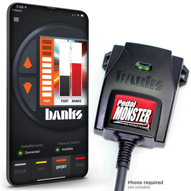 Banks Power Pedal Monster Kit (Stand-Alone) 07-23 RAM 2500/3500/11-23 Ford F-Series Use w/Phone California Legal