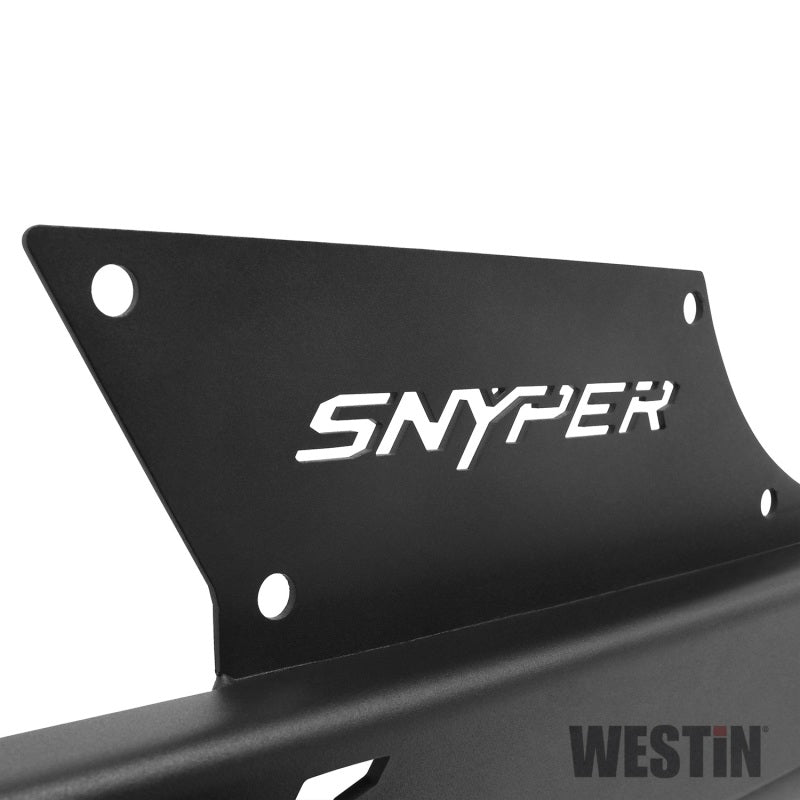 Westin/Snyper 07-17 Jeep Wrangler Rock Slider Steps - Textured Black