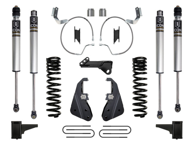 ICON 2023 Ford F-250/F-350 Super Duty 4WD Diesel 4.5in Lift Stage 1 Suspension System