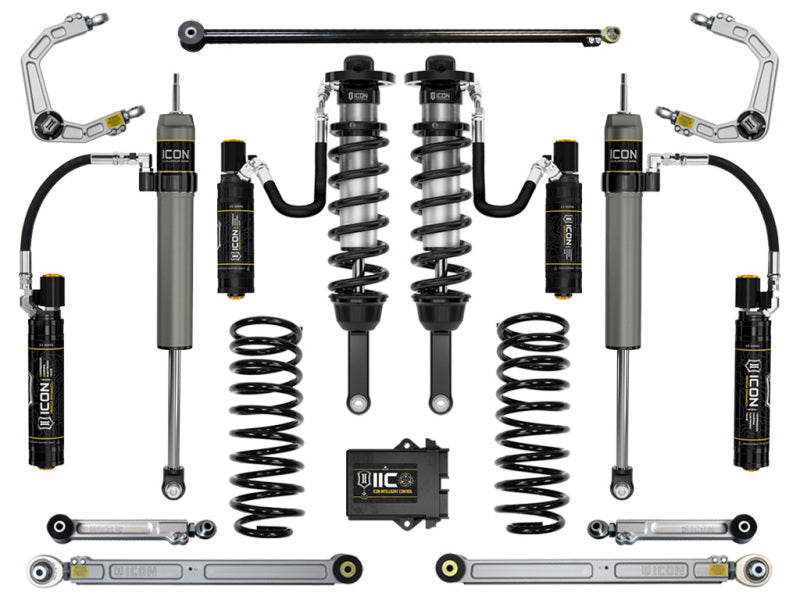 ICON 10-24 4RUNNER 0-3.5in Stage 9 Suspension System - Billet UCA