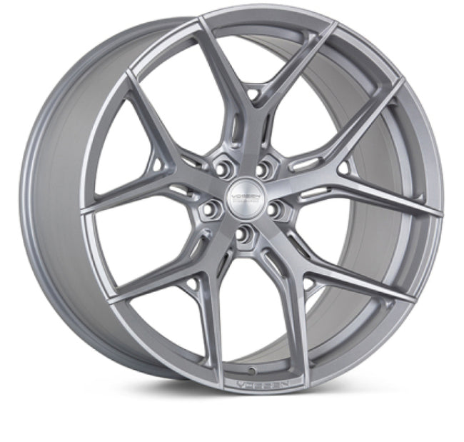 Vossen HF5 - 19X9.5 - 5X120 - ET14 - DEEP - 72.56 - SSV - SATIN SILVER