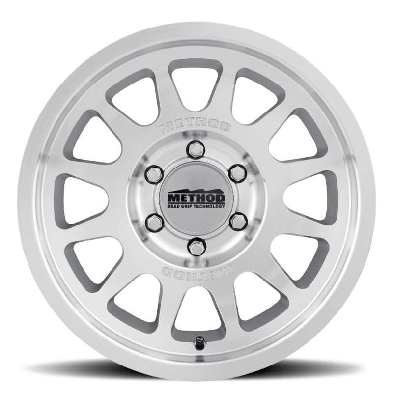 Method MR703 Bead Grip 18x8.5 +35mm Offset 6x5.5 106.25mm CB Machined - Clear Coat Wheel