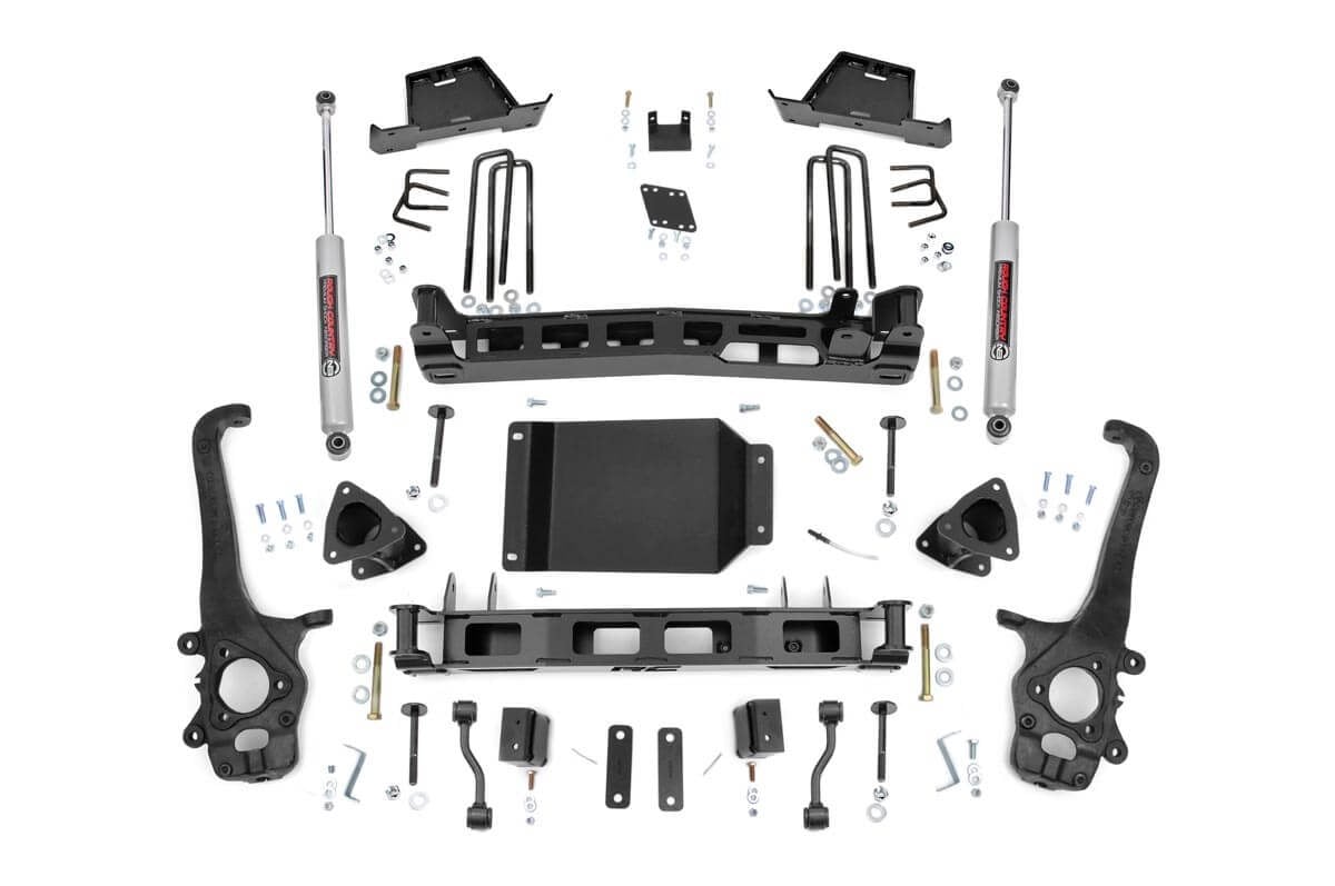 Rough Country 6 Inch Nissan Suspension Lift Kit 04-15 Titan