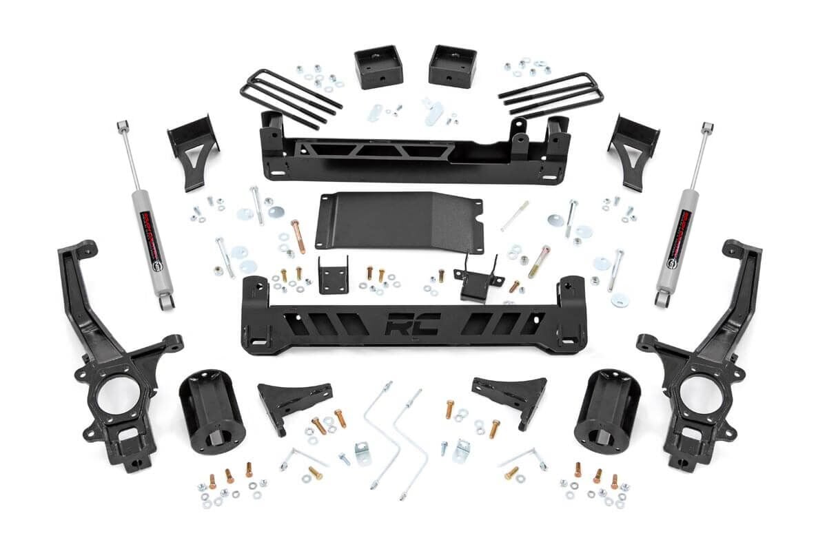 Rough Country 6 Inch Nissan Suspension Lift Kit 05-21 Frontier