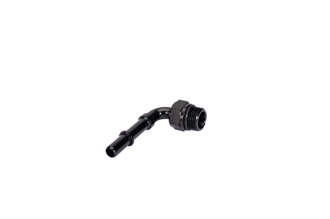 Fleece Performance 90 Degree 3/4in-16 (-8) to 3/8in Swivel Quick Connect