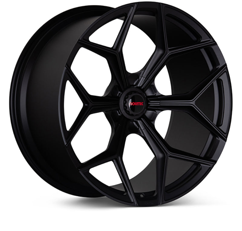 Vossen x Novitec NL4-5L 21x13 ET:57 Satin Black Lamborghini Aventador Rear Wheel