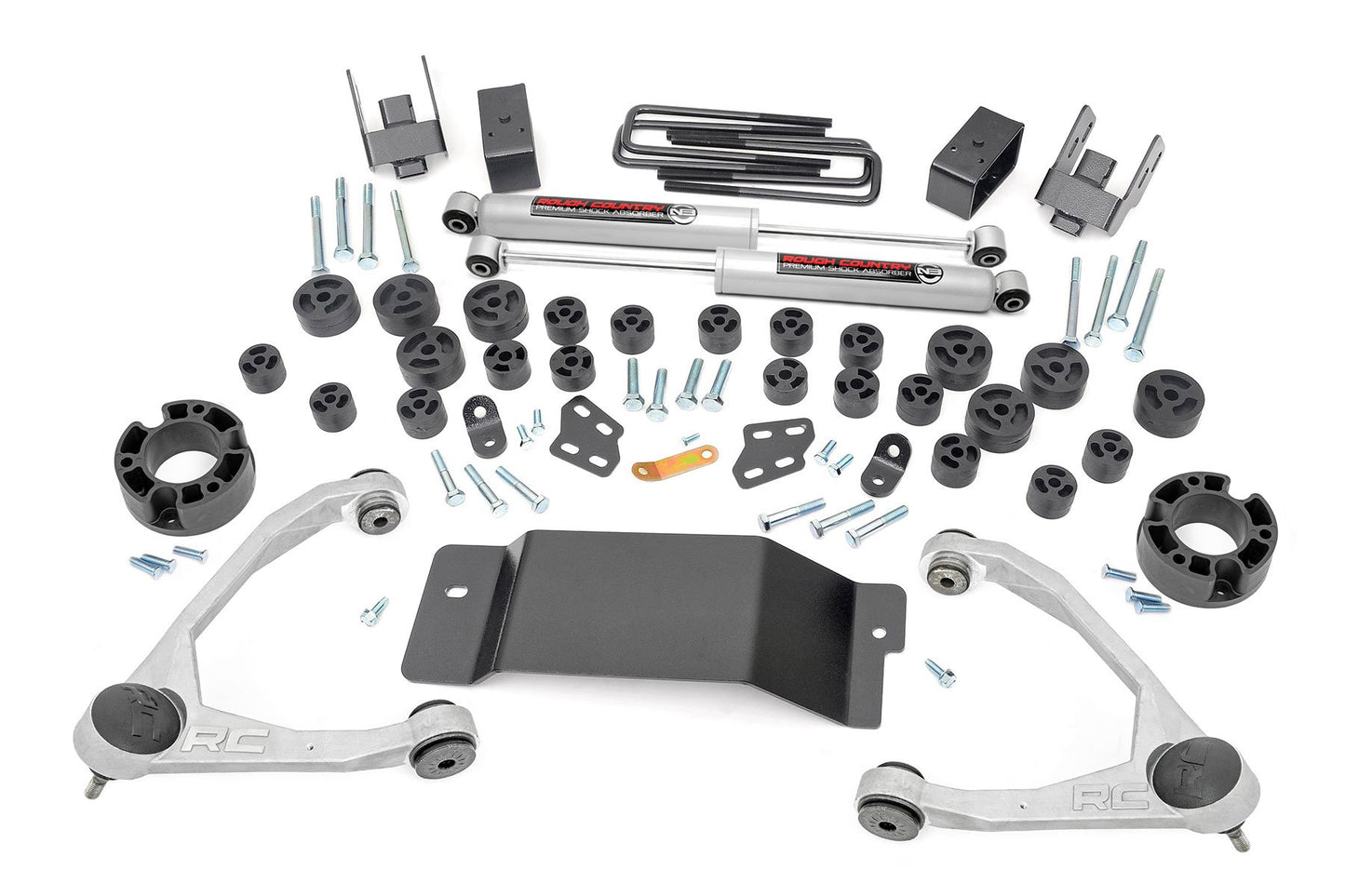 Rough Country 4.75 Inch GM Combo Lift Kit 07-13 Silverado/Sierra 1500 4WD