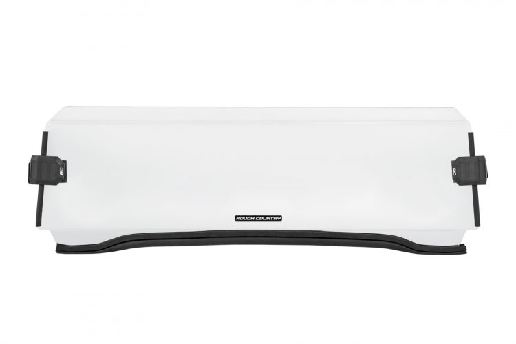 Rough Country Half Windshield | Scratch Resistant | Polaris RZR 08-14 800