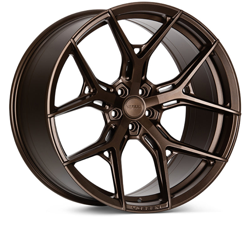 Vossen HF-5 20X9 - 5X114.3 - ET38 - FLAT - 60.1 - Satin Bronze Wheel