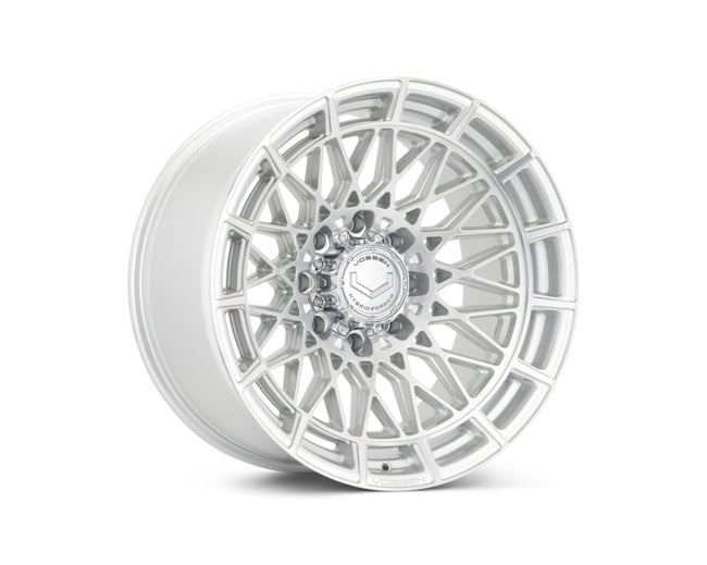 Vossen HFX-3 22x12 - 8x170 - ET44 - Ultra Deep Face - 125.1 - Silver Polished Wheel