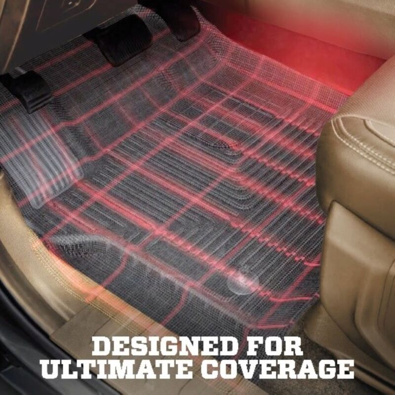 Husky Liners 13-24 Toyota 4Runner WeatherBeater 2nd Row Black Floor Liner