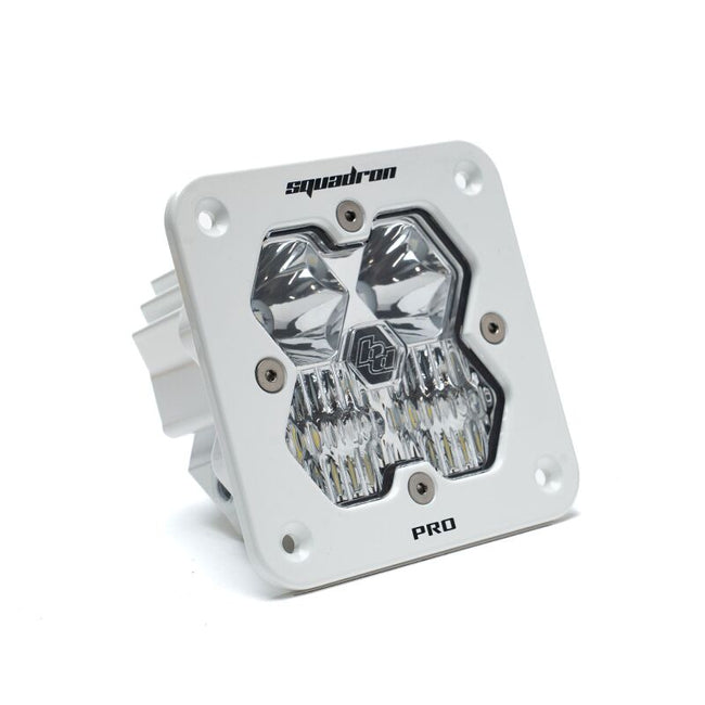 Baja Designs Squadron 2.0 Pro LED Driving/Combo (Flush Mount) - White Housing