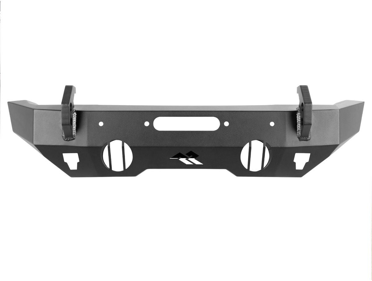 Rugged Ridge HD Bumper Stubby Front 07-18 Jeep Wrangler JK 18-20 Jeep Wrangler JL 2020 JT