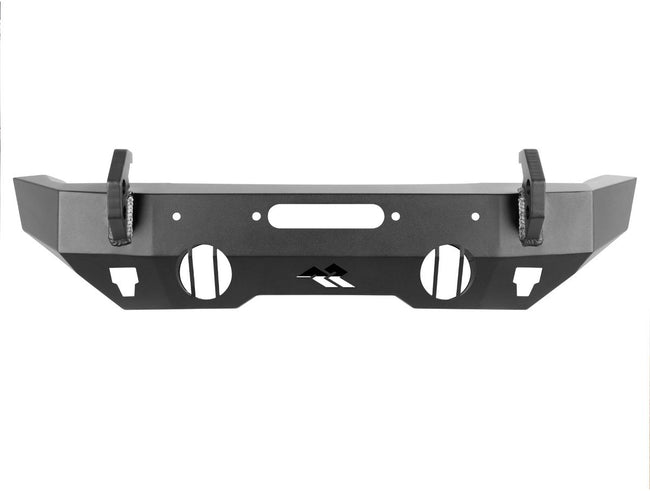 Rugged Ridge HD Bumper Stubby Front 07-18 Jeep Wrangler JK 18-20 Jeep Wrangler JL 2020 JT