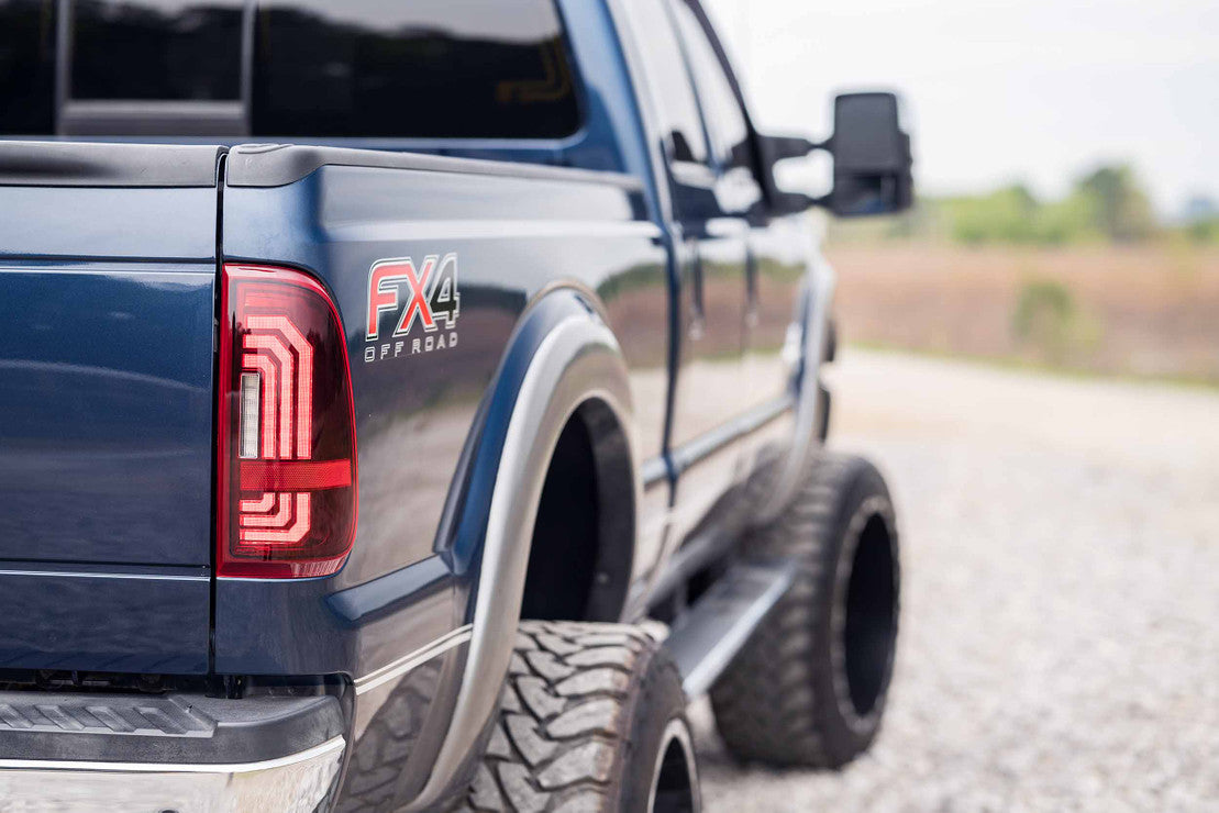Morimoto 1999-2016 FORD Super Duty XB LED Taillights, Red Lens